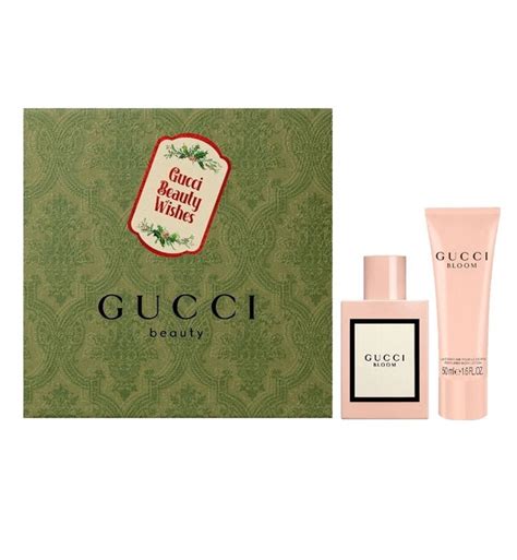 gucci bloom body lotion 50ml|Gucci Bloom gift set.